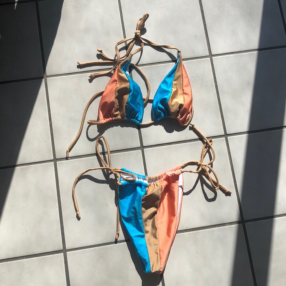 Color Block Bikini